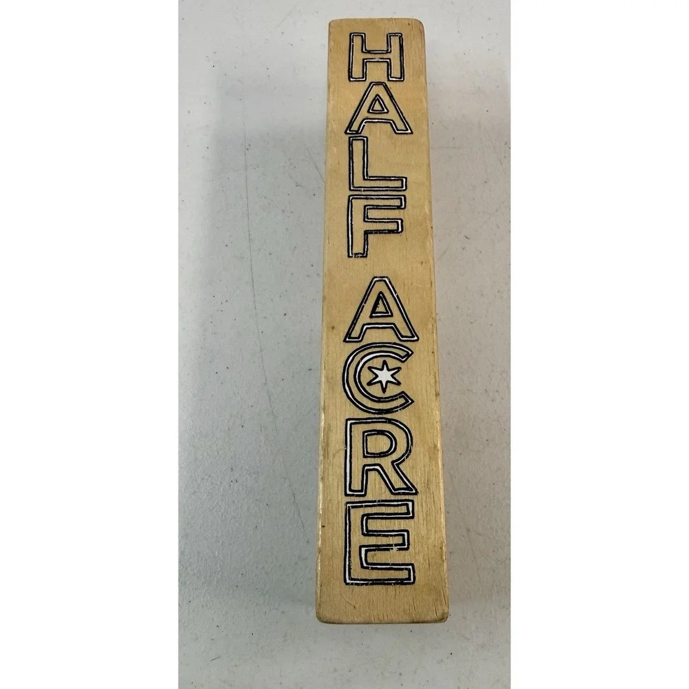 Half Acre Brewery Pony Pilsner Wooden Beer Tap Handle 10
